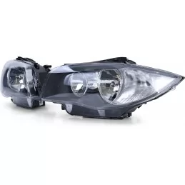 BMW series 1 E87 - black front headlights