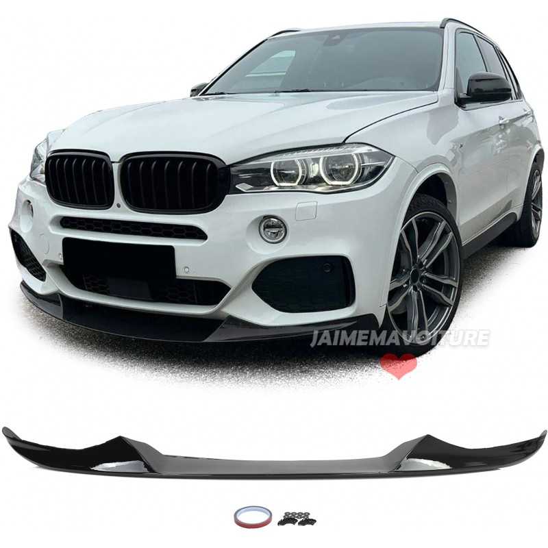 Pala delantera deportiva negro alto brillo para BMW X5 F15 Pack M