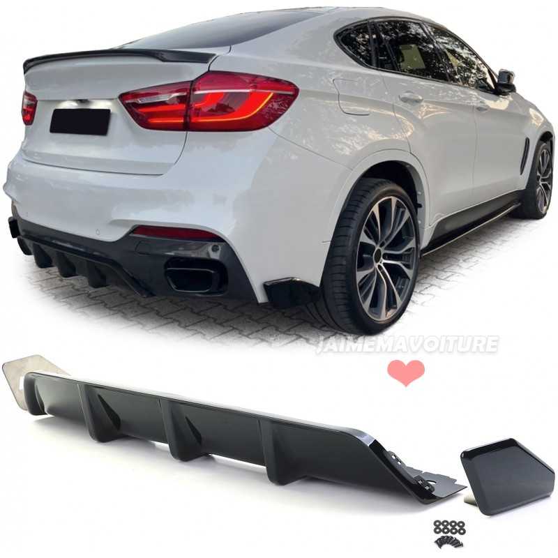 Rear bumper diffuser upgrade for BMW X6 F16 Pack M