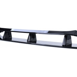 Spoiler anteriore per BMW X6 G06 pack M nero lucido