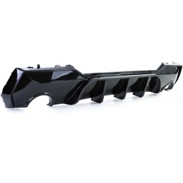 Gloss black sports diffuser for BMW 4 Series G22 G23 420 430