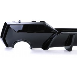 Gloss black sports diffuser for BMW 4 Series G22 G23 420 430