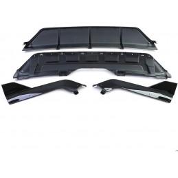 Diffusor Sport Look Schwarz Hochglanz für BMW X5 F15 (2013-2018)