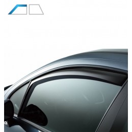 Front window deflectors for FIAT Doblo III / E-Doblo Jaimemavoituredéflecteur 1 - Jaimemavoiture.fr 