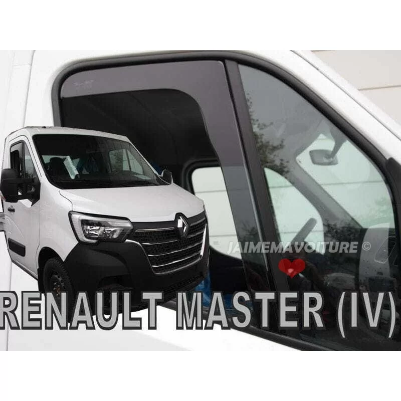 Déflecteurs avants longs pour RENAULT MASTER III 2010-2022