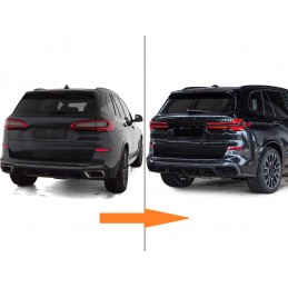 PERFORMANCE dubbelmunstycke för BMW xDrive 40i X5 X6 X7
