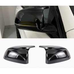 Espejos de concha aspecto negro X3M X4M X5M X6M para BMW X3 X4 X5 X6