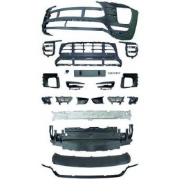 Frontstötfångare för Porsche Macan 2014-2018 TURBO-look (kamera)