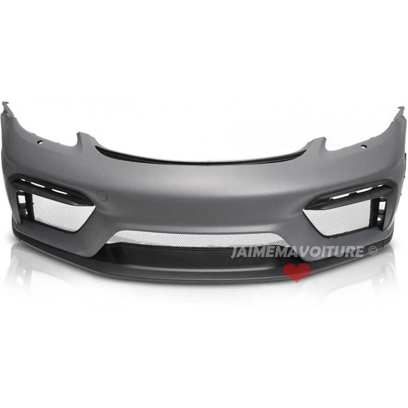 Front bumper for Porsche Cayman look GT4 2016-2022