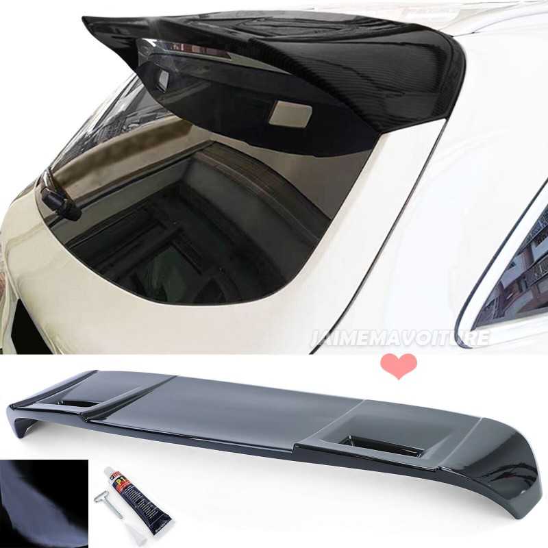 Becquet aileron spoiler noir verni pour Mercedes GLC X253