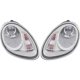 Phares avants halogène pour Porsche Boxster 2004-2008