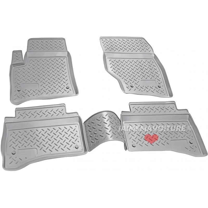 Grijs tapijt voor Porsche Cayenne 2002-2010 Grijs tapijt voor Porsche Cayenne 2002-2010