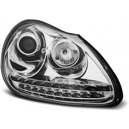 Phares avants led pour Porsche Cayenne 2002-2007 Halogène