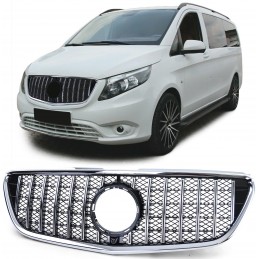 Panamericana-grill till Mercedes V-klass W447 2014-2019