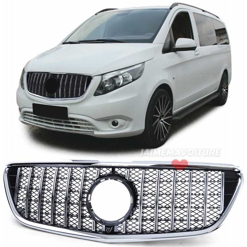Panamericana grille for Mercedes V-Class W447 2014-2019 Panamericana grille for Mercedes V-Class W447 2014-2019