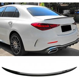 Black trunk lid spoiler for Mercedes C-Class W206