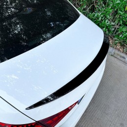 Black trunk lid spoiler for Mercedes C-Class W206