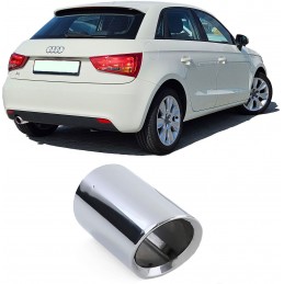 Dual tailpipes for Audi A1 2010-2018
