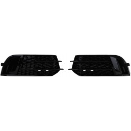 Griglie antinebbia sportive per Audi A1 2010-2014 - Nero