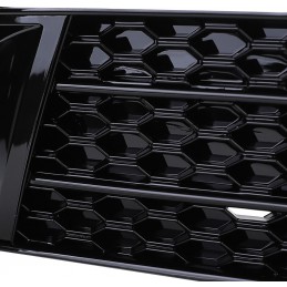 Grilles anti brouillard sport pour Audi A1 2010-2014 - Noir