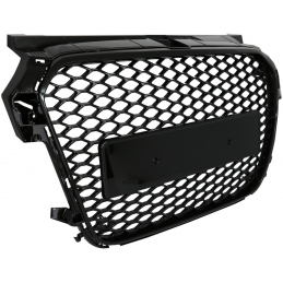 Griglia nera senza logo per Audi A1 look RS1 2010-2014