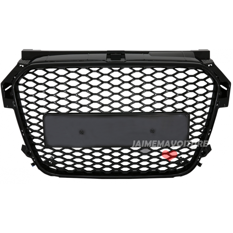 Griglia nera senza logo per Audi A1 look RS1 2010-2014