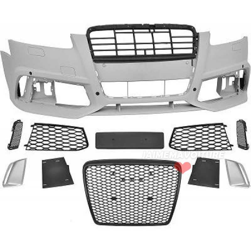 Pare-chocs avant pour Audi A6 2004-2011 look RS6 Pare-chocs avant pour Audi A6 2004-2011 look RS6