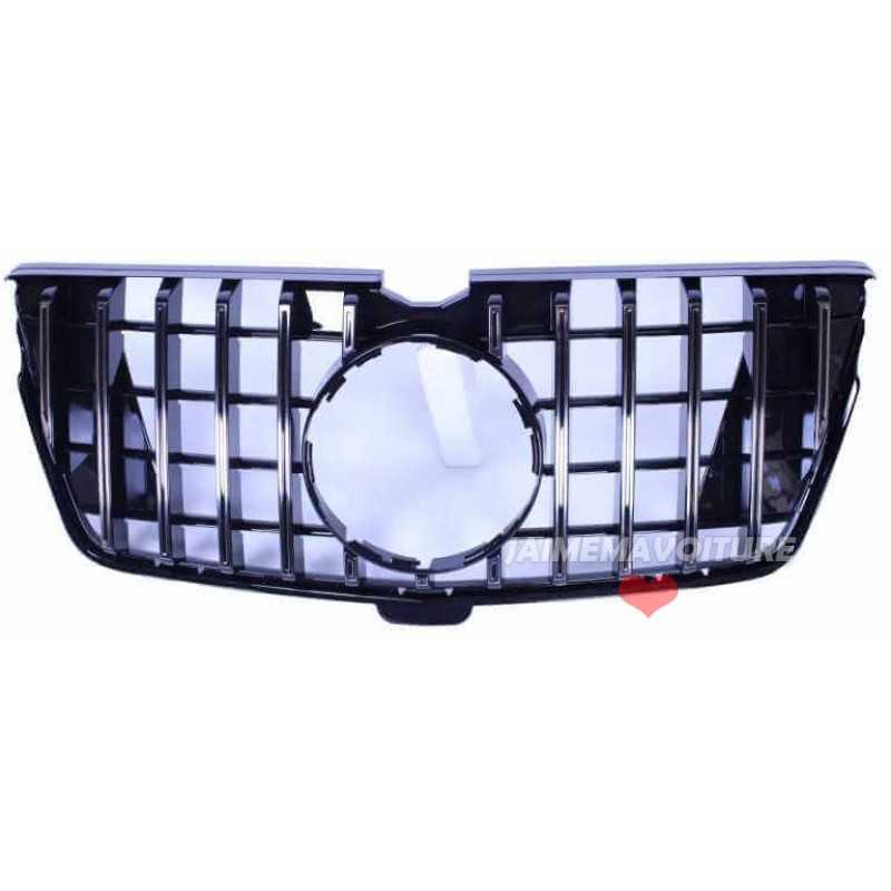 GT-style grille for Mercedes GL X166 black chrome