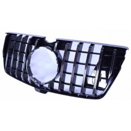 GT-style grille for Mercedes GL X166 black chrome