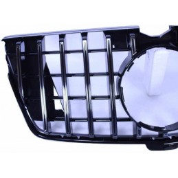 GT-style grille for Mercedes GL X166 black chrome