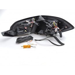 Dynamische LED-Rückleuchten für Ford Fiesta MK8 2017-2021 - Rot Weiß Jaimemavoiturett 4 - Jaimemavoiture.fr 
