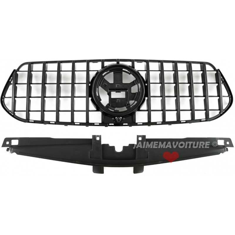 Black AMG Line grille for GLE W167 Facelift 2023 2024 Black AMG Line grille for GLE W167 Facelift 2023 2024