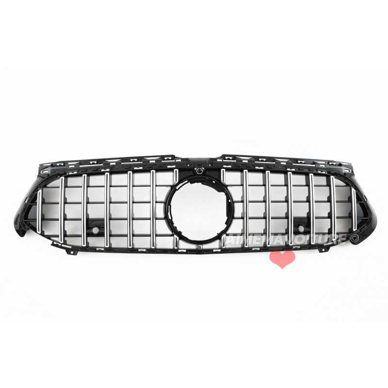 Parrilla AMG GT Panamericana para Mercedes Clase A W177 V177 Facelift - 2024 - Negro Cromado Parrilla AMG GT Panamericana para Mercedes Clase A W177 V177 Facelift - 2024 - Negro Cromado