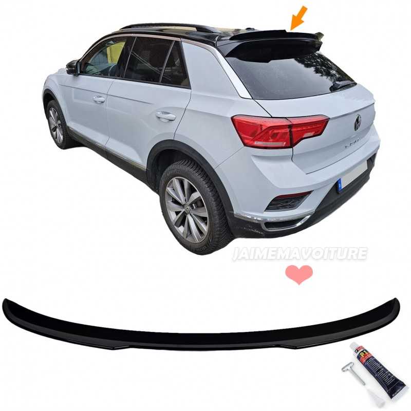 Lame becquet de toit pour VW T-ROC couleur noire vernie Lame becquet de toit pour VW T-ROC couleur noire vernie