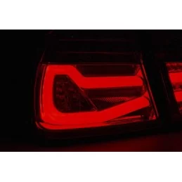 Feux arrières tube led pour BMW Série 3 E90 2005-2008 - Fumé 