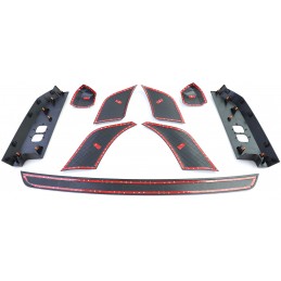 Marchepieds Tubes latéraux Aluminium Noir pour Land Rover Defender L663 90 ab 19