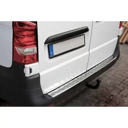 Aluminium laaddrempel chroom voor Mercedes V-Klasse / Vito W447 Jaimemavoiturechrome 2 - Jaimemavoiture.fr 