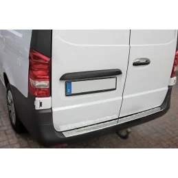 Chrom Aluminium Ladekante für Mercedes V-Klasse / Vito W447 Jaimemavoiturechrome 6 - Jaimemavoiture.fr 