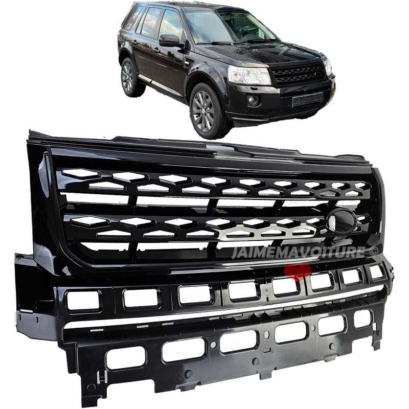 Svartmålad grill till Land Rover Freelander 2 Svartmålad grill till Land Rover Freelander 2