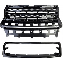 Black painted grille for Land Rover Freelander 2