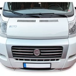 Chroom roestvrijstalen roosterrand FIAT DUCATO 2006-2014 Jaimemavoiturercb 3 - Jaimemavoiture.fr 