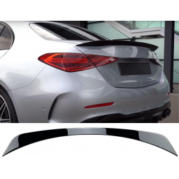 Black Patent Rear Spoiler for Mercedes C-Class W206