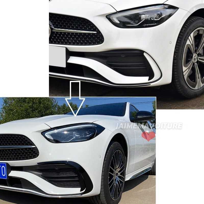 Adiciones para parachoques AMG Mercedes clase C W205 2014-2018 Adiciones para parachoques AMG Mercedes clase C W205 2014-2018