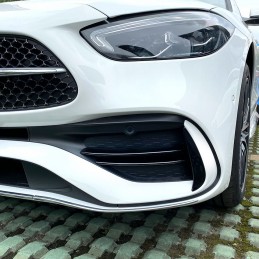 Add-ons for AMG Mercedes C-Class W206 bumper - 2 pieces