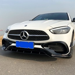 Kit 7 adiciones del parachoques delantero Mercedes Clase A AMG aspecto AERO 2019-2023