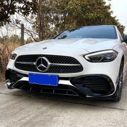 Kit 7 adiciones del parachoques delantero Mercedes Clase A AMG aspecto AERO 2019-2023