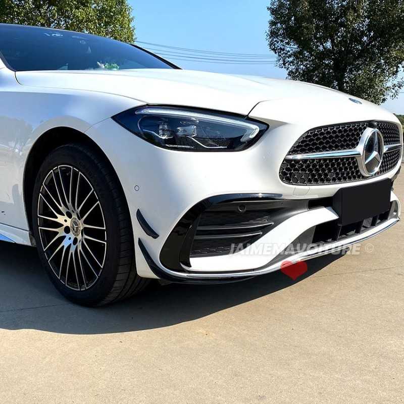 Mercedes C-Class AMG front bumper AERO add-on kit - 9 pieces Mercedes C-Class AMG front bumper AERO add-on kit - 9 pieces