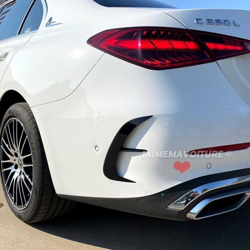 Complementos para parachoques trasero AMG Mercedes Clase C W206 - 2 piezas Complementos para parachoques trasero AMG Mercedes Clase C W206 - 2 piezas