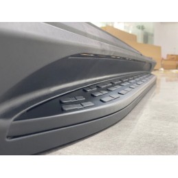 Paire marche pieds noir pour Mercedes EQA H243