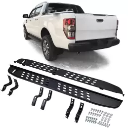 Trittbrett für Ford Ranger T6 T7 T8 2012 bis 2023 Jaimemavoiturecpt 1 - Jaimemavoiture.fr 